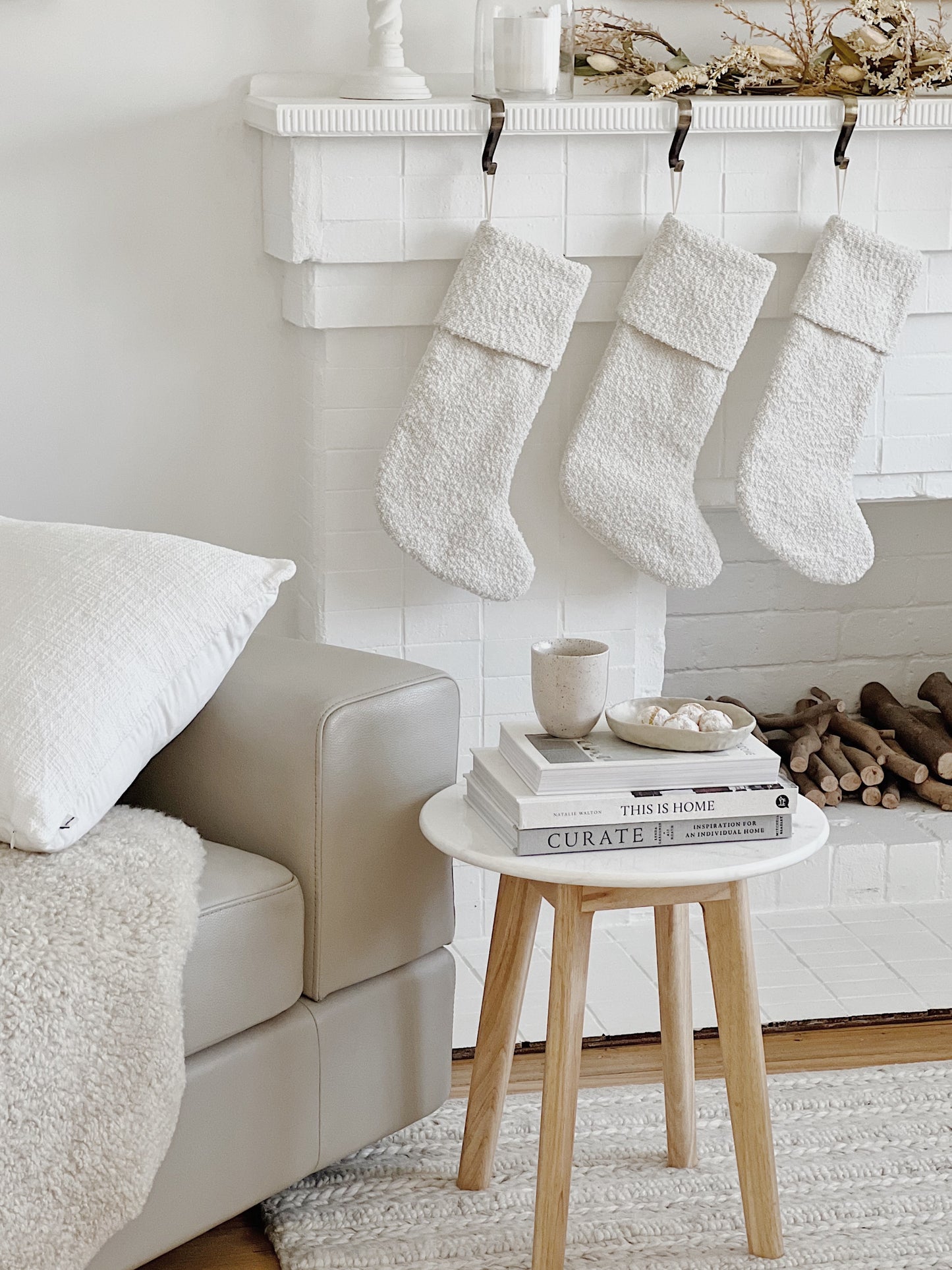 Boucle Christmas Stocking