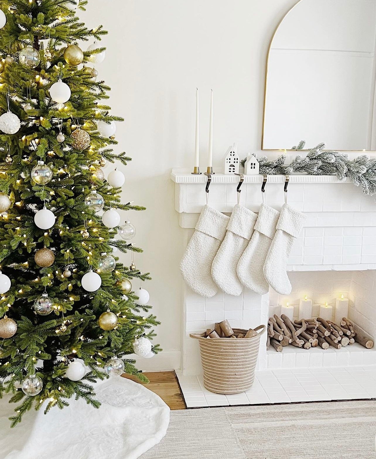Boucle Christmas Stocking