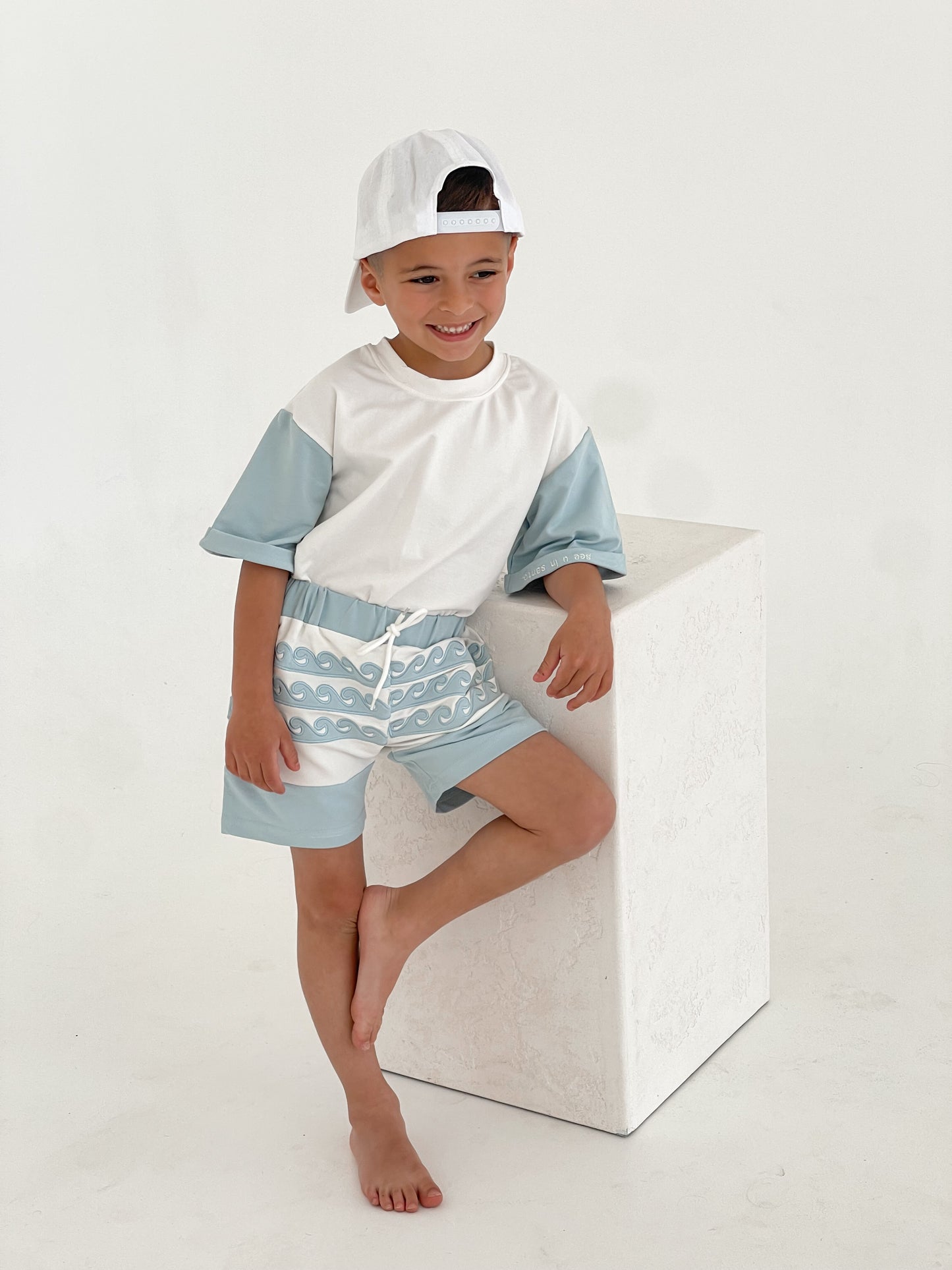 Santo T-Shirt | Wave Blue