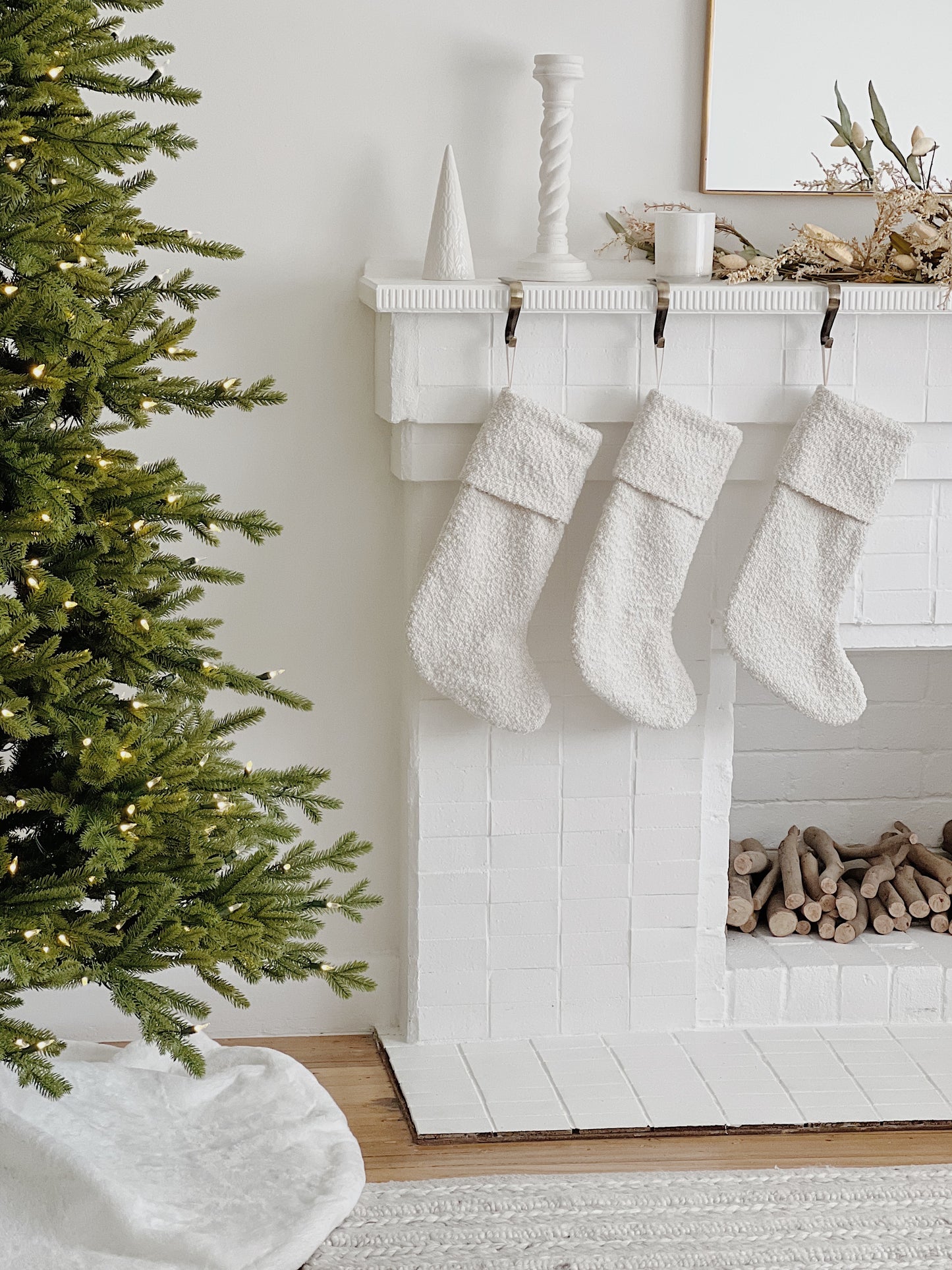 Boucle Christmas Stocking