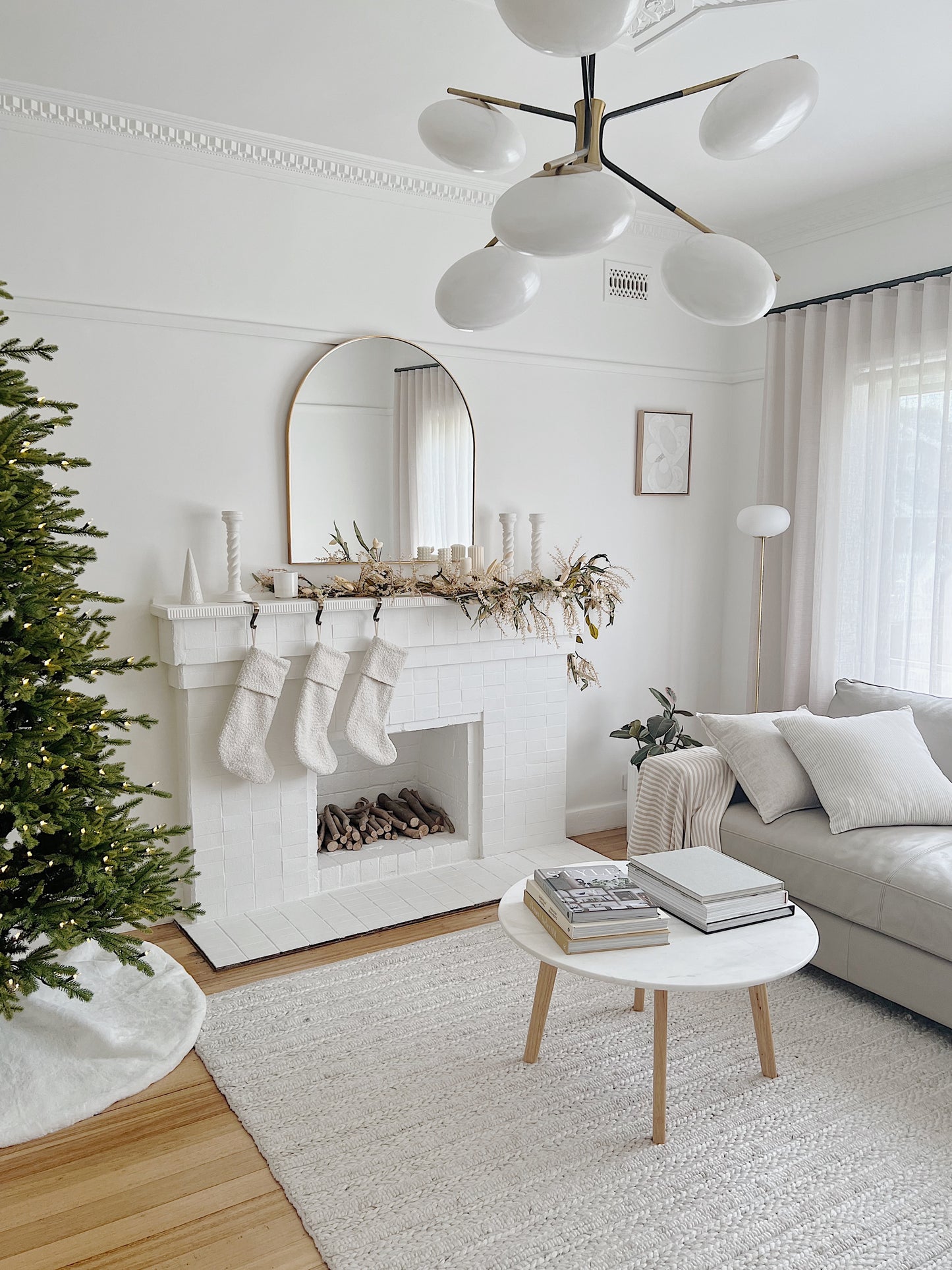 Boucle Christmas Stocking