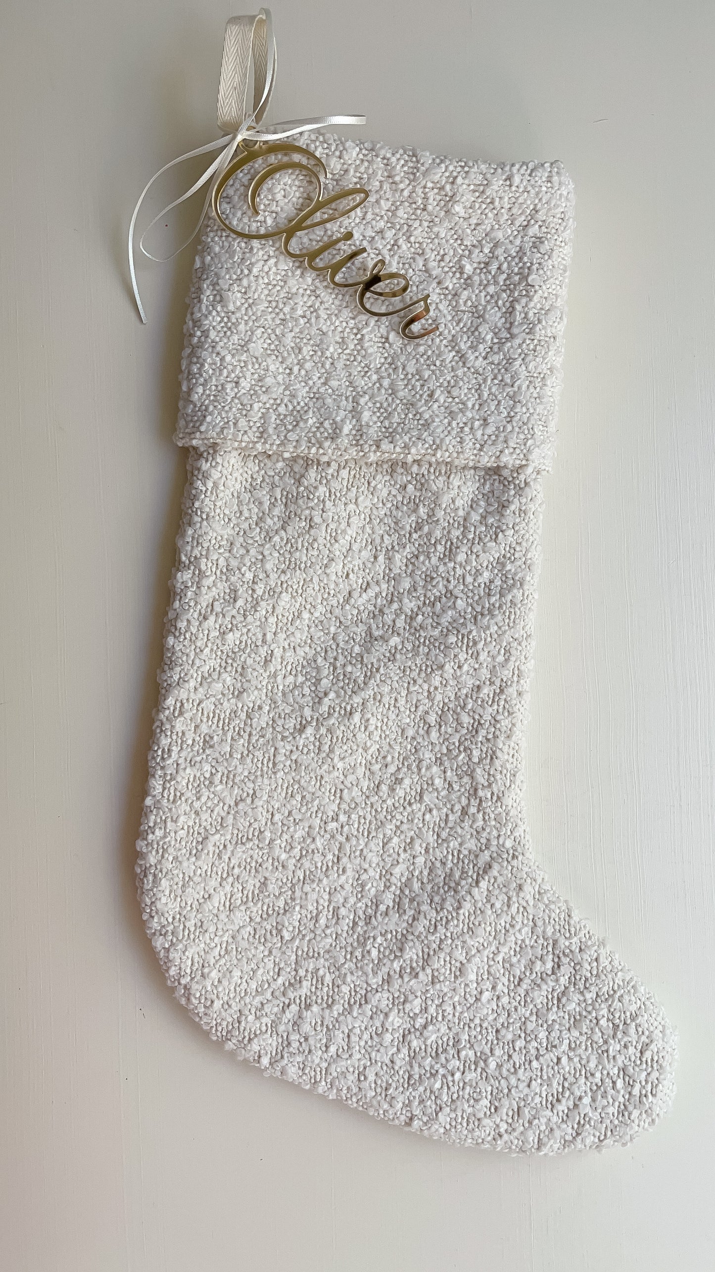 Boucle Christmas Stocking