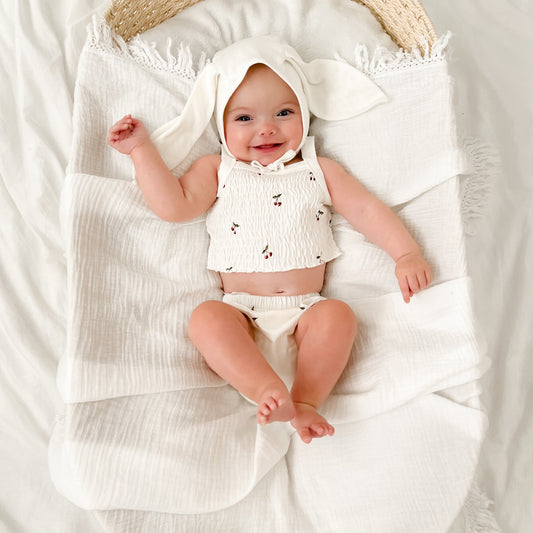 Bunny Bonnet | White |