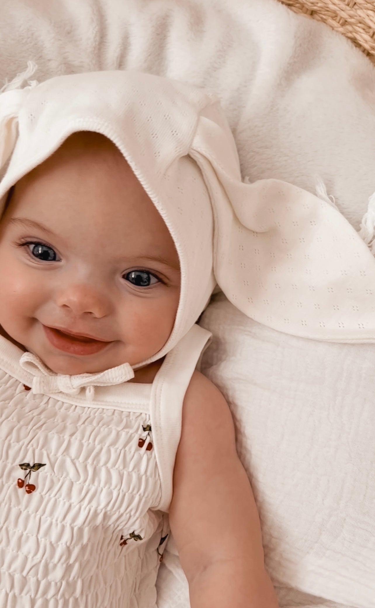 Bunny Bonnet | White |