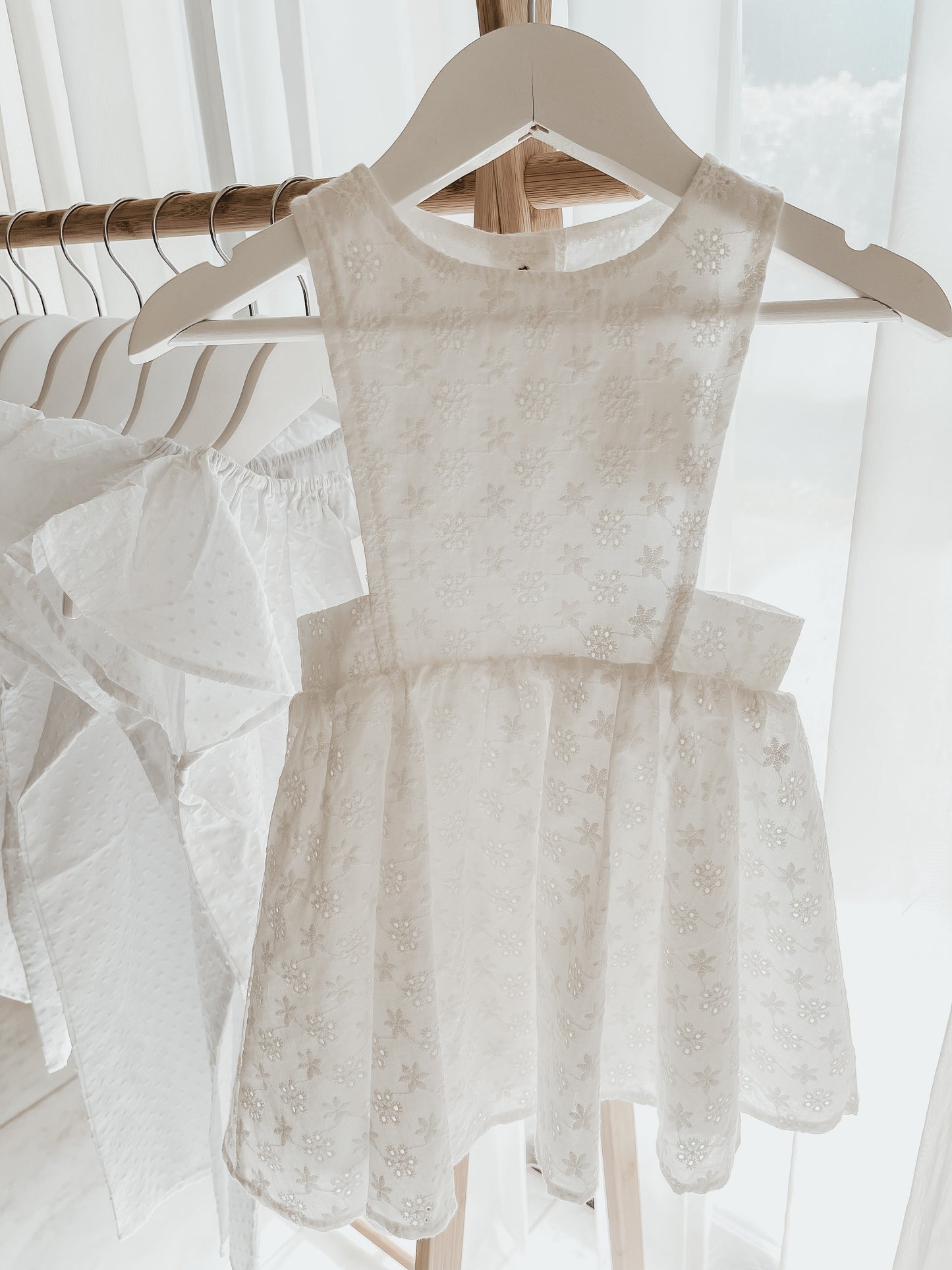 Emilia Tunic Dress in Anglaise