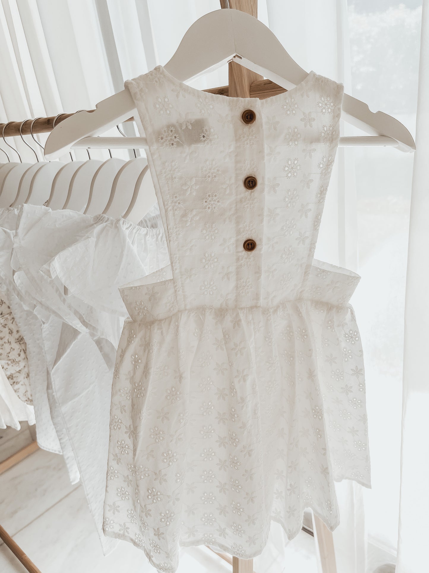 Emilia Tunic Dress in Anglaise