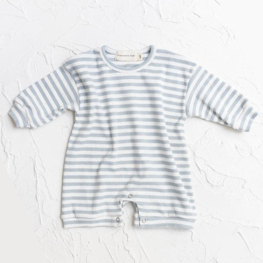 Hampton Romper - Powder Blue