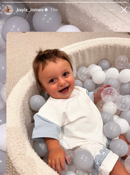 Santo Romper | Wave Blue