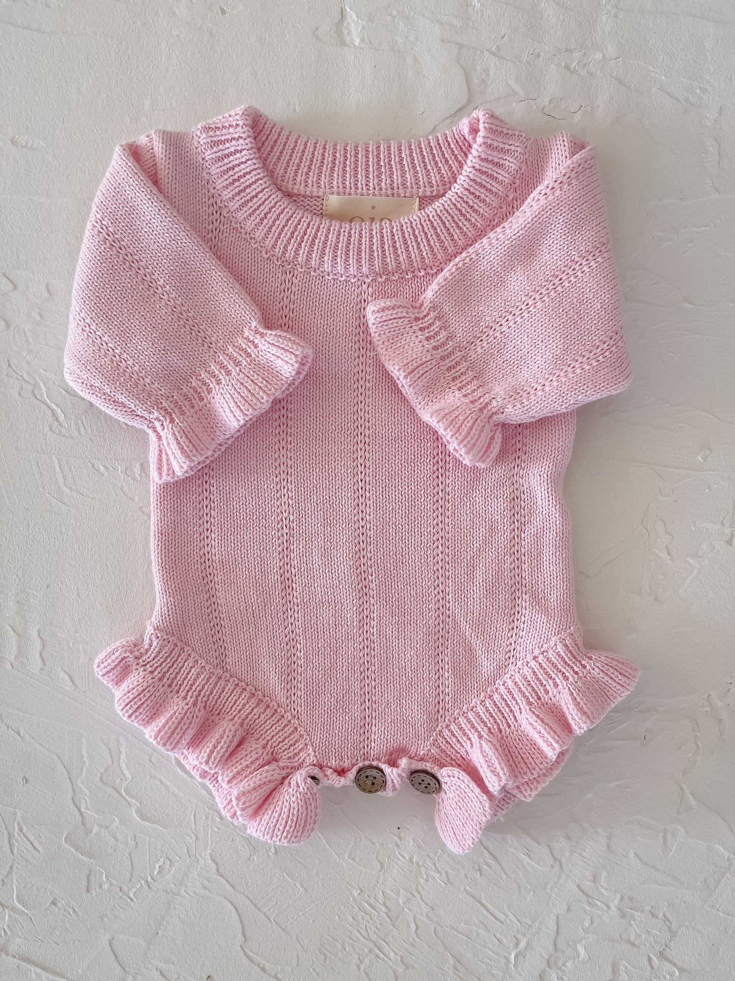 Asteria Ruffle Romper | Petal Pink | Limited Edition
