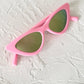 Cat eye sunglasses | Pink