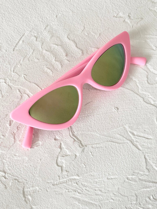 Cat eye sunglasses | Pink