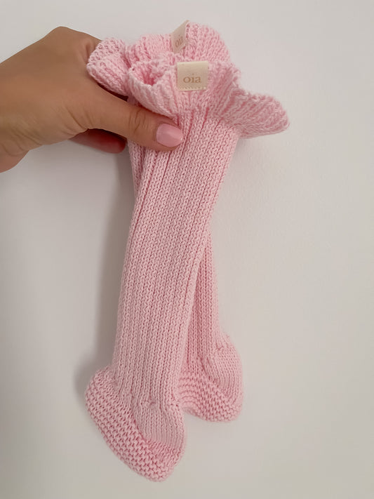 High Knit Sockies | Petal Pink