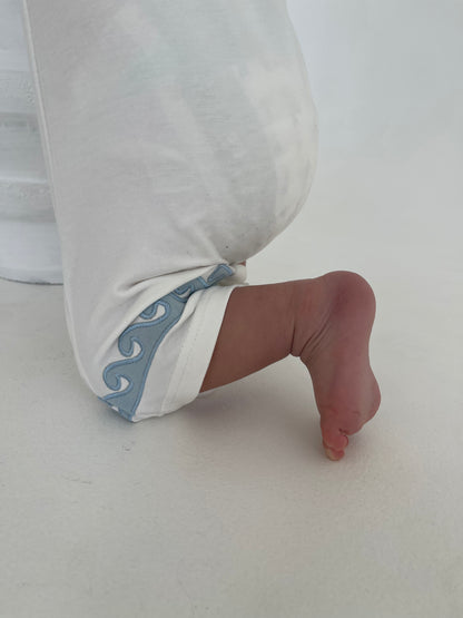 Santo Romper | Wave Blue