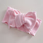 Frilly Bow | Peony Pink - two tone