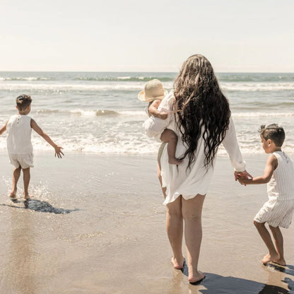 Dune Stripe Linen Tank